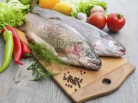 Пазл Натюрморт с рыбой