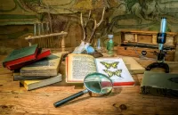 Пазл Натюрморт с рогами