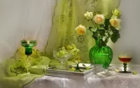 Пазл Натюрморт с розами
