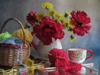 Пазл Натюрморт с рукоделием