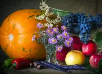 Пазл Натюрморт с тыквой
