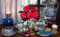 Пазл Натюрморт с цветами