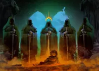 Пазл Назгулы и хоббит