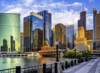Пазл Небоскребы Чикаго