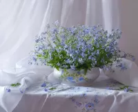 Пазл Незабудки