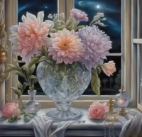 Пазл Ночь за окном