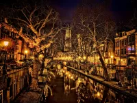 Пазл Ночные огни