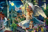 Пазл Ночной ангел