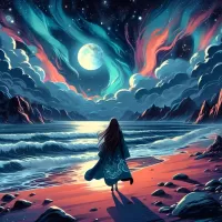 Пазл Ночной берег