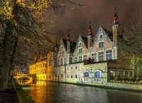 Пазл Ночной Брюгге