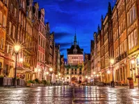 Пазл Ночной Гданьск