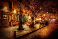 Пазл Ночной город