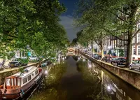 Пазл Ночной город