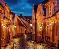 Пазл Ночной Ставангер