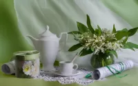 Пазл Ноты и ландыши