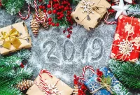 Пазл Новый год - 2019