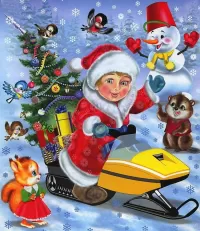 Пазл Новый год