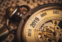 Пазл Новогодние часы