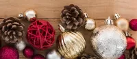 Пазл Новогодние игрушки
