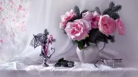 Пазл Новогодний букет