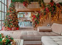 Пазл Новогодний интерьер 