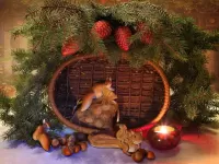 Пазл Новогодний натюрморт