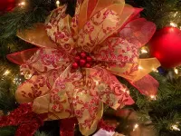 Пазл Новогодний бант