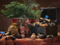 Пазл Новогодний натюрморт