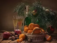 Пазл Новогодний натюрморт