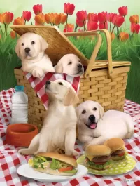 Пазл Обеденный перерыв