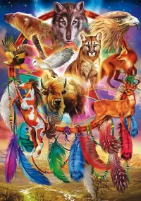 Пазл Оберег и звери