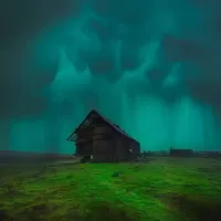 Пазл Одинокий дом