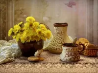 Пазл Одуванчики