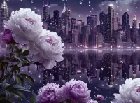 Пазл Огни города