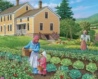 Пазл Огородницы