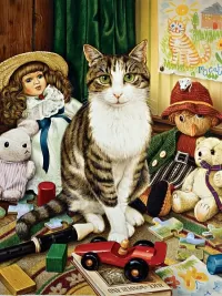 Пазл Охранник игрушек