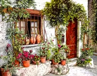 Пазл Окно и дверь