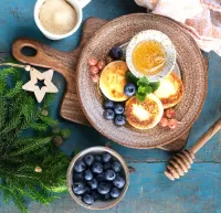 Пазл Олади с черникой