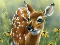 Пазл Олененок