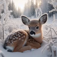 Пазл Олененок