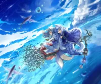 Пазл Полёт на метле