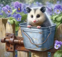 Пазл Опоссум