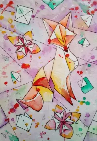 Пазл Оригами