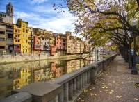 Пазл Осень в Гироне 