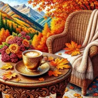 Пазл Осень в горах