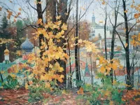 Пазл Осень в Печорах