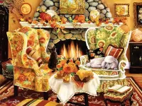 Пазл Осеннее тепло