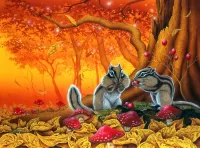 Пазл Осеннее лакомство