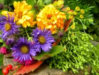 Пазл Осенний букет 