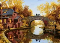 Пазл Осенний день